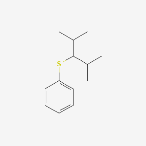 molecular formula C13H20S B8055760 (1-Isopropyl-2-methylpropyl)phenyl sulfide 