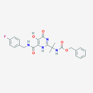 molecular formula C23H23FN4O5 B8055877 CID 54683044 