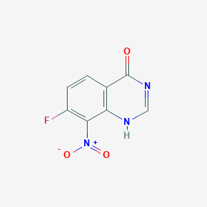 molecular formula C8H4FN3O3 B8055886 CID 10822285 