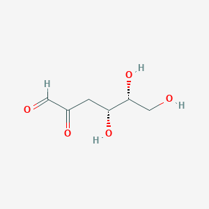 molecular formula C6H10O5 B8056007 3-Deoxy-galactosone (90%) 