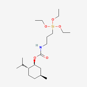 molecular formula C20H41NO5Si B8056173 (S)-N-Triethoxysilylpropyl-O-menthocarbamate 