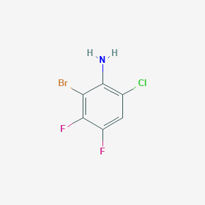 2-Bromo-6-chloro-3,4-difluoroaniline