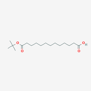 molecular formula C17H32O4 B8056370 13-(tert-Butoxy)-13-oxotridecanoic acid 