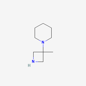 1-(3-Methylazetidin-3-yl)piperidine
