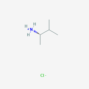 molecular formula C5H14ClN B8056544 [(2S)-3-methylbutan-2-yl]azanium;chloride 