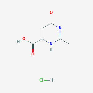 molecular formula C6H7ClN2O3 B8056584 CID 132300800 