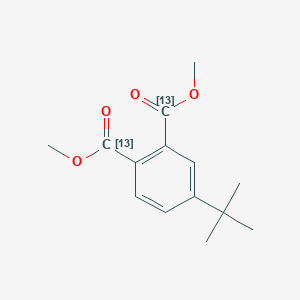 Dimethyl 4-tert-butylphthalate, carbonyl-13C2