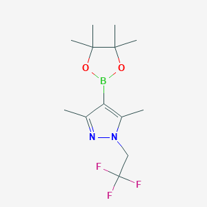 3,5-Dimethyl-1-(2,2,2-trifluoroethyl)pyrazole-4-boronic Acid Pinacol Ester