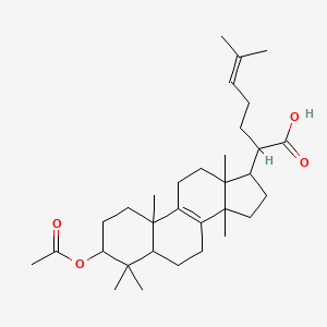 molecular formula C32H50O4 B8056969 Tsugaric acid A 