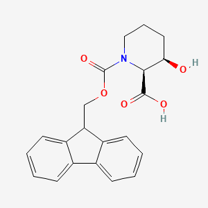 3alpha-Hydroxypiperidine-1,2alpha-dicarboxylic acid 1-(9H-fluorene-9-ylmethyl) ester