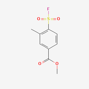 Methyl 4-(fluorosulfonyl)-3-methylbenzoate