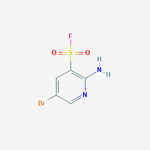 2-Amino-5-bromopyridine-3-sulfonyl fluoride