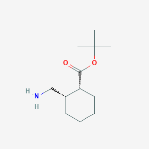 cis-2-Aminomethyl-cyclohexanecarboxylic acid tert-butyl ester