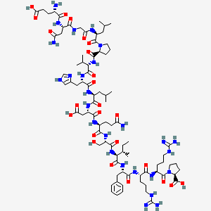 molecular formula C83H132N26O24 B8057124 Angiogenin (108-123) 