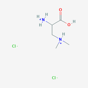 (2-Azaniumyl-2-carboxyethyl)-dimethylazanium;dichloride