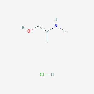 molecular formula C4H12ClNO B8057209 2-(Methylamino)propan-1-ol HCl 