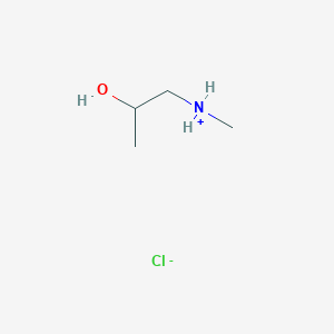 molecular formula C4H12ClNO B8057214 2-Hydroxypropyl(methyl)azanium;chloride 