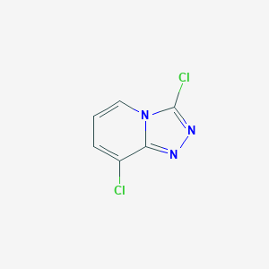 molecular formula C6H3Cl2N3 B8057319 3,8-Dichloro-[1,2,4]triazolo[4,3-a]pyridine 