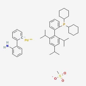 molecular formula C46H62NO3PPdS B8057418 CID 71540322 