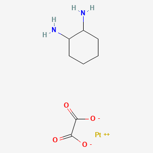 Cyclohexane-1,2-diamine; oxalate; platinum(2+)
