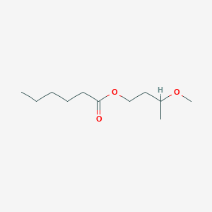 molecular formula C11H22O3 B080575 3-Methoxybutyl hexanoate CAS No. 14153-78-7