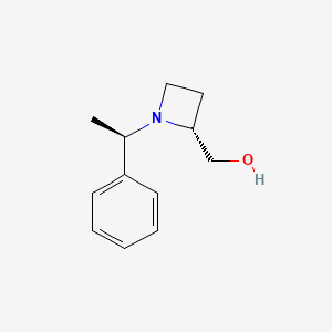 [(2R)-1-[(1R)-1-phenylethyl]azetidin-2-yl]methanol