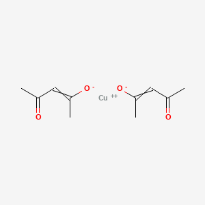 Copper;4-oxopent-2-en-2-olate