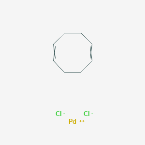 molecular formula C8H12Cl2Pd B8057571 Cycloocta-1,5-diene;palladium(2+);dichloride 
