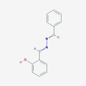 molecular formula C14H12N2O B8057575 2-((Benzylidenehydrazono)methyl)phenol 