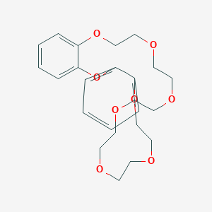 molecular formula C24H32O8 B8057833 2,9,12,15,18,21,24,27-Octaoxatricyclo[26.4.0.03,8]dotriaconta-1(32),3,5,7,28,30-hexaene 