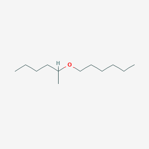 molecular formula C12H26O B8057965 1-[(Hexan-2-yl)oxy]hexane CAS No. 78826-23-0