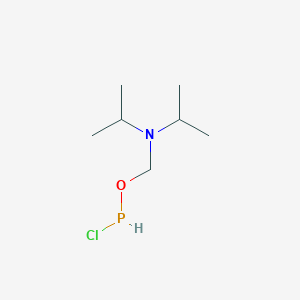 molecular formula C7H17ClNOP B8057967 Chlorodiisopropylaminomethoxyphosphine 