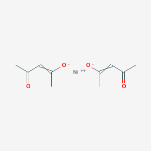 molecular formula C10H14NiO4 B8057983 Nickel(2+);4-oxopent-2-en-2-olate 