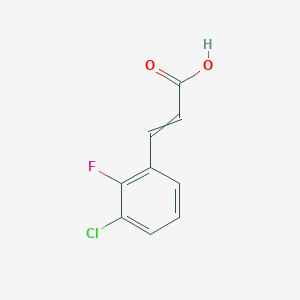 2-Fluoro-3-chlorocinnamicacid