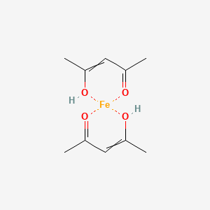 molecular formula C10H16FeO4 B8058024 4-Hydroxypent-3-en-2-one;iron 