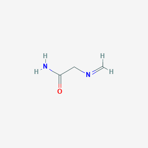 molecular formula C3H6N2O B8058056 亚甲基氨基乙酰胺 