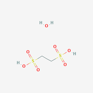 molecular formula C2H8O7S2 B8058070 1,2-乙二磺酸水合物 