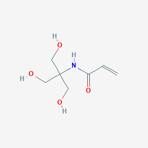 molecular formula C7H13NO4 B080581 N-[三(羟甲基)甲基]丙烯酰胺 CAS No. 13880-05-2