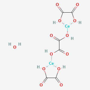 molecular formula C6H8Ce2O13 B8058171 Cerium oxalate hydrate 