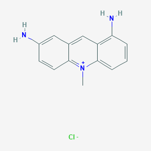molecular formula C14H14ClN3 B8058247 2,8-Diamino-10-methylacridinium chloride 