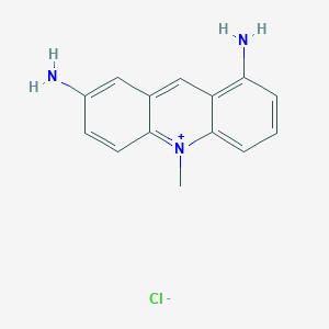 molecular formula C14H14ClN3 B8058247 2,8-二氨基-10-甲基吖啶鎓氯化物 