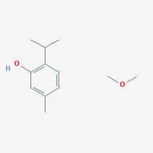 molecular formula C12H20O2 B8058254 Methoxymethane;5-methyl-2-propan-2-ylphenol 