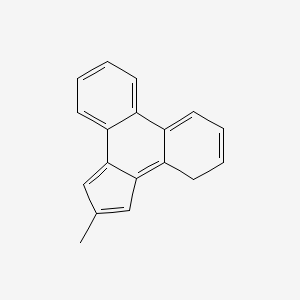 molecular formula C18H14 B8058280 2-Methyl-4H-cyclopenta[l]phenanthrene 