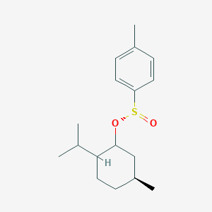 molecular formula C17H26O2S B8058287 [(5S)-5-methyl-2-propan-2-ylcyclohexyl] (R)-4-methylbenzenesulfinate 