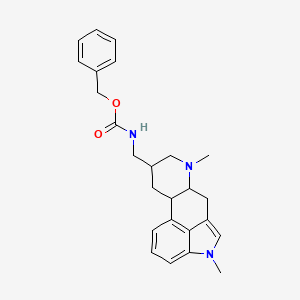 molecular formula C25H29N3O2 B8058350 Metergoline phenylmethyl ester 
