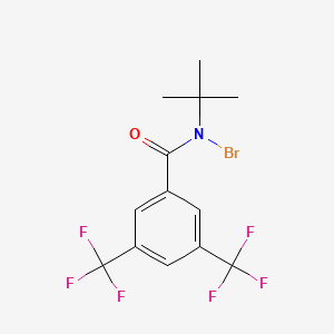 N-Bromo-N-tert-butyl-3,5-bis(trifluoromethyl)benzamide