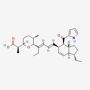 molecular formula C31H43NO4 B8058501 Indanomycin 