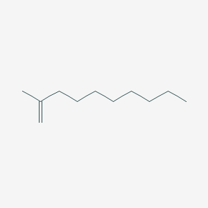molecular formula C11H22 B080586 2-甲基-1-癸烯 CAS No. 13151-27-4