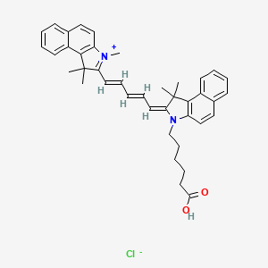 molecular formula C40H43ClN2O2 B8058614 Cy55羧酸 