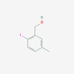 molecular formula C8H9IO B8058622 (2-Iodo-5-methylphenyl)methanol 